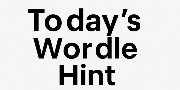 Todays Wordle Hint and Solution – Everything You Need to Know for April 8, 2025